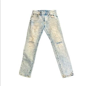 Never Worn Distressed Skinny Jeans